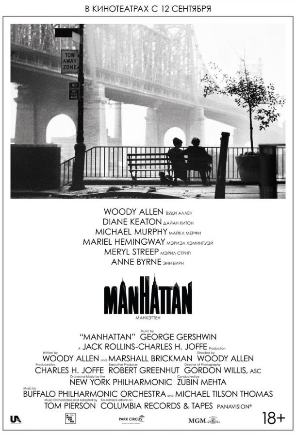 Фильм Манхэттен (1979) смотреть онлайн с Вуди Алленом и Мэрил Стрип